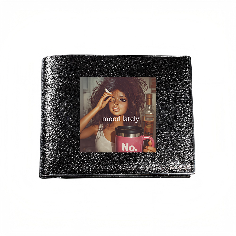 Interior Design Graphic Standards - Mood Lately Carteira Masculina Sem Estampa,