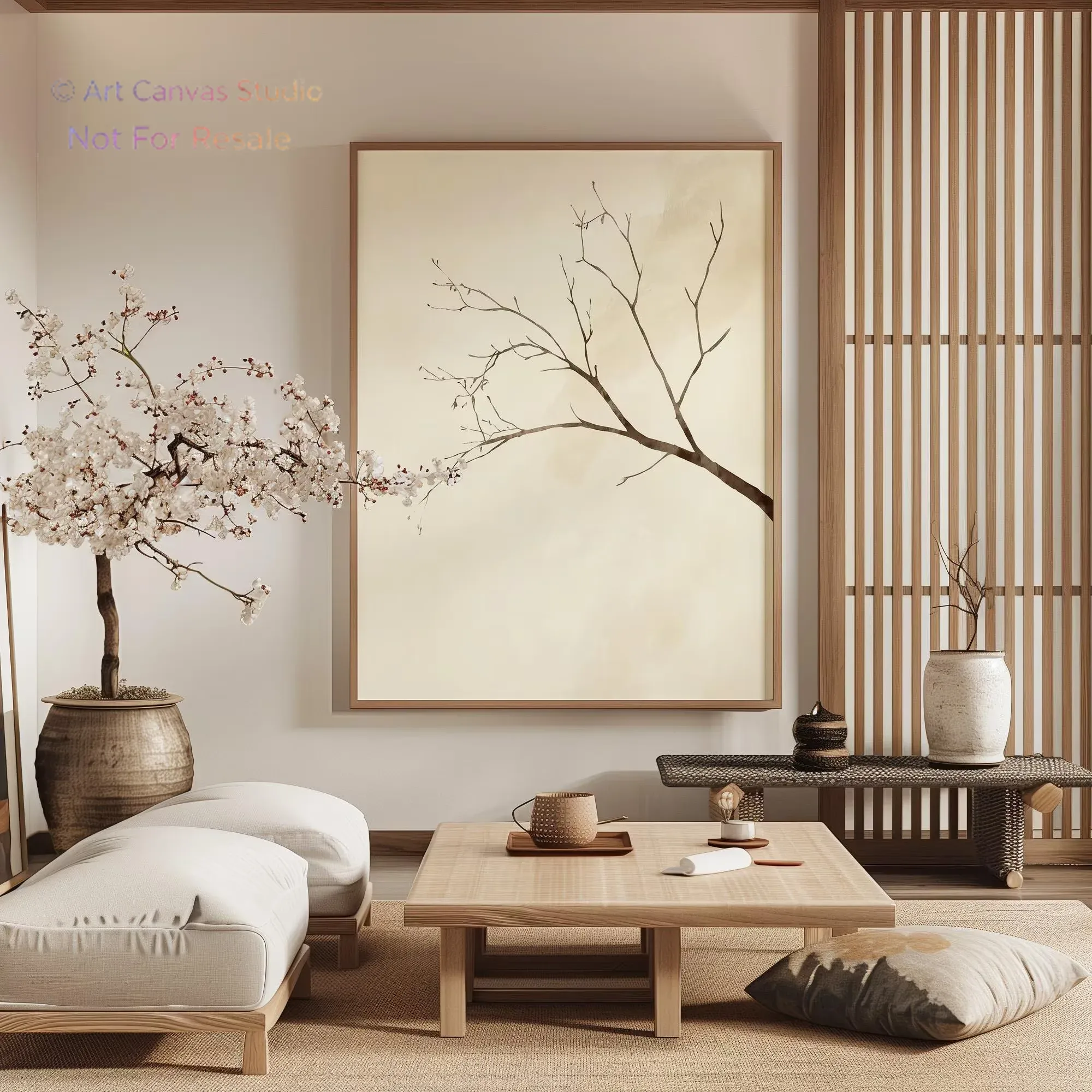Interior Design Poster - Arte de parede interior, Wabi-sabi, design