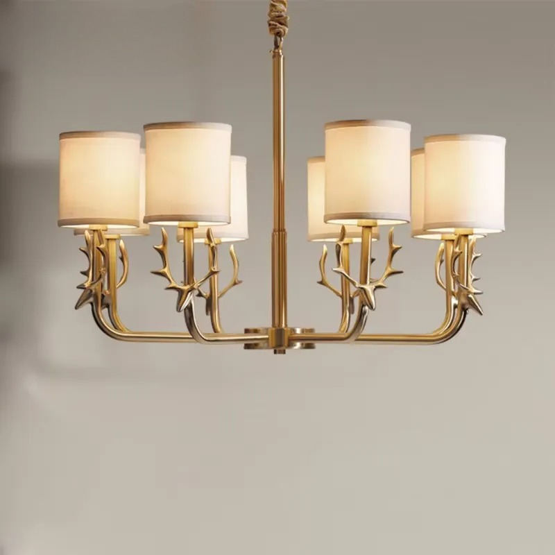 Interior Design Years - Lustre de Cobre para Sala de