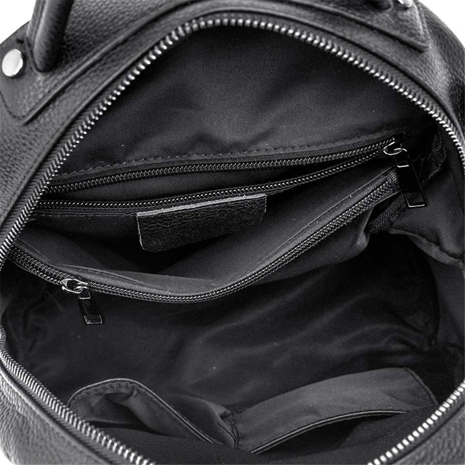 Genuíno couro mochila feminina - Interior Design Women avaliação e preço