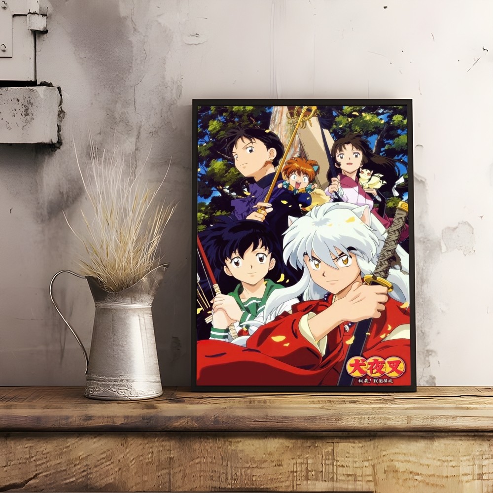 Anime i-inuyasha cartaz decora - Interior Design Poster avaliação e preço