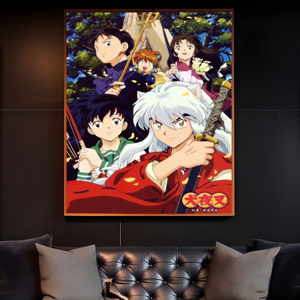 Anime i-inuyasha cartaz decora - Interior Design Poster avaliação e preço