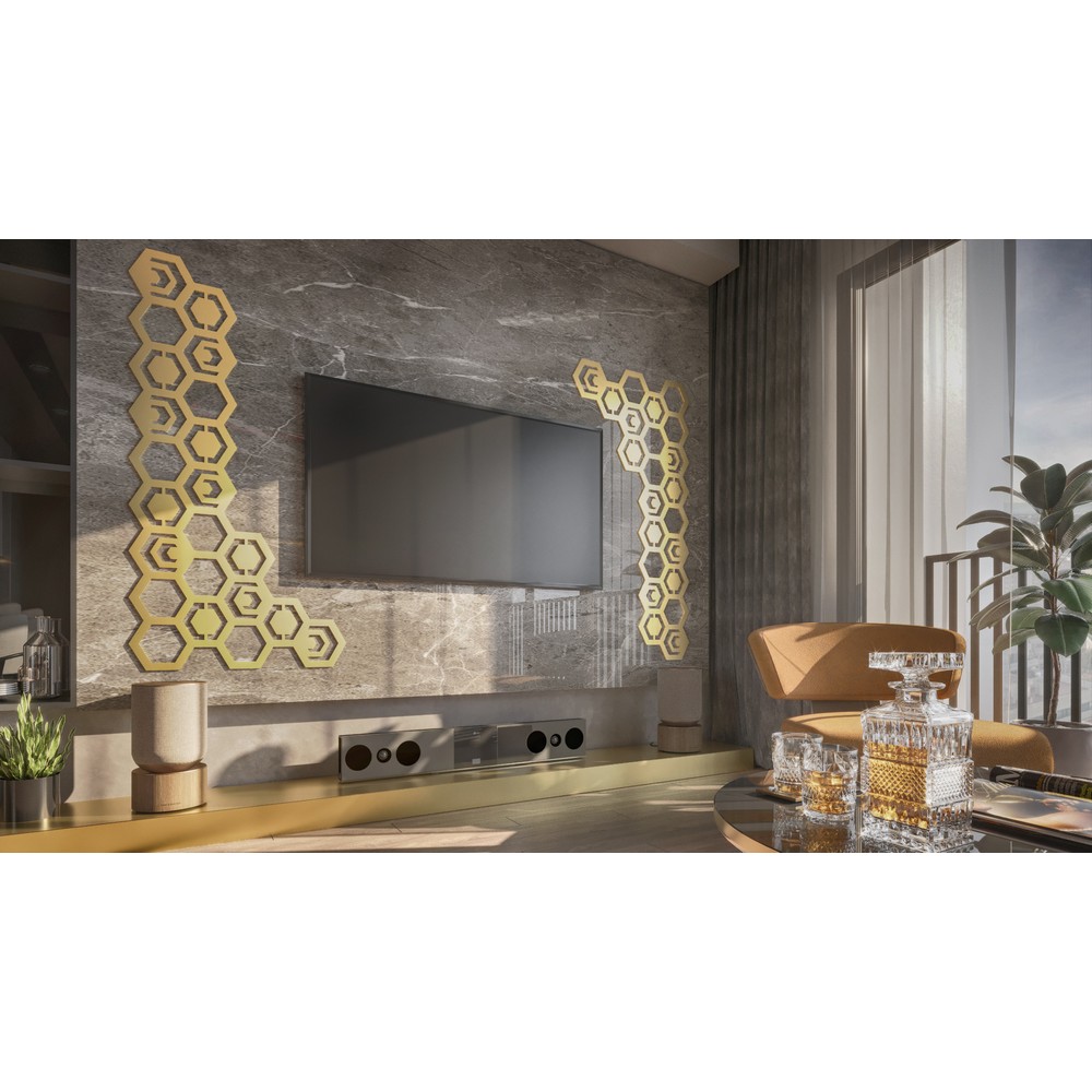 Painéis Decorativos de Metal M - Interior Design Office Space avaliação e preço
