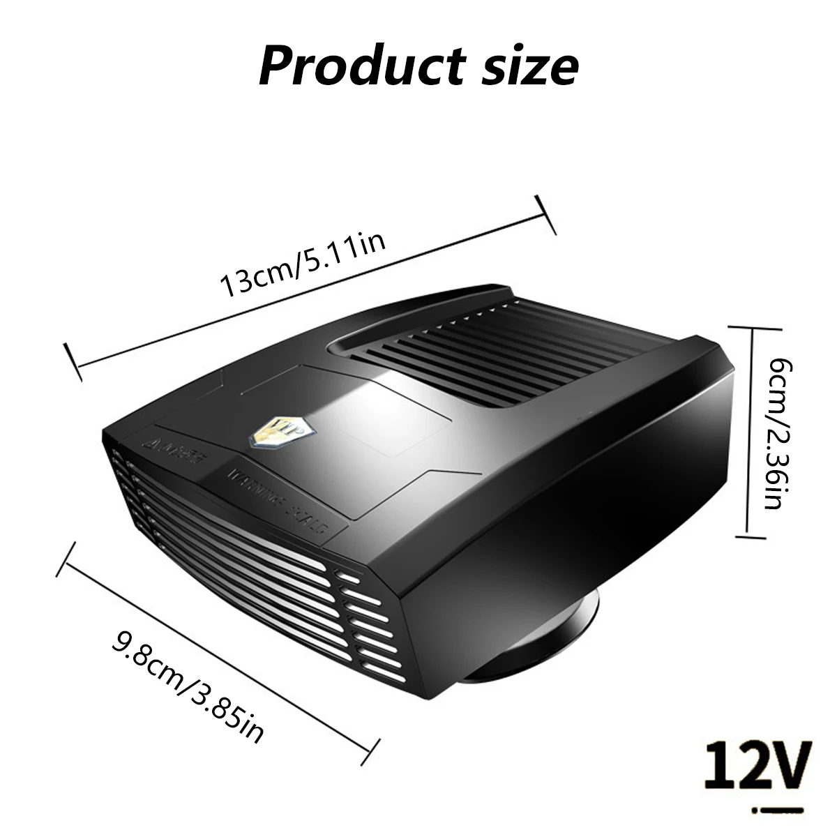 Aquecedor de Carro 12V 2 em 1, - Interior Design Degree avaliação e preço