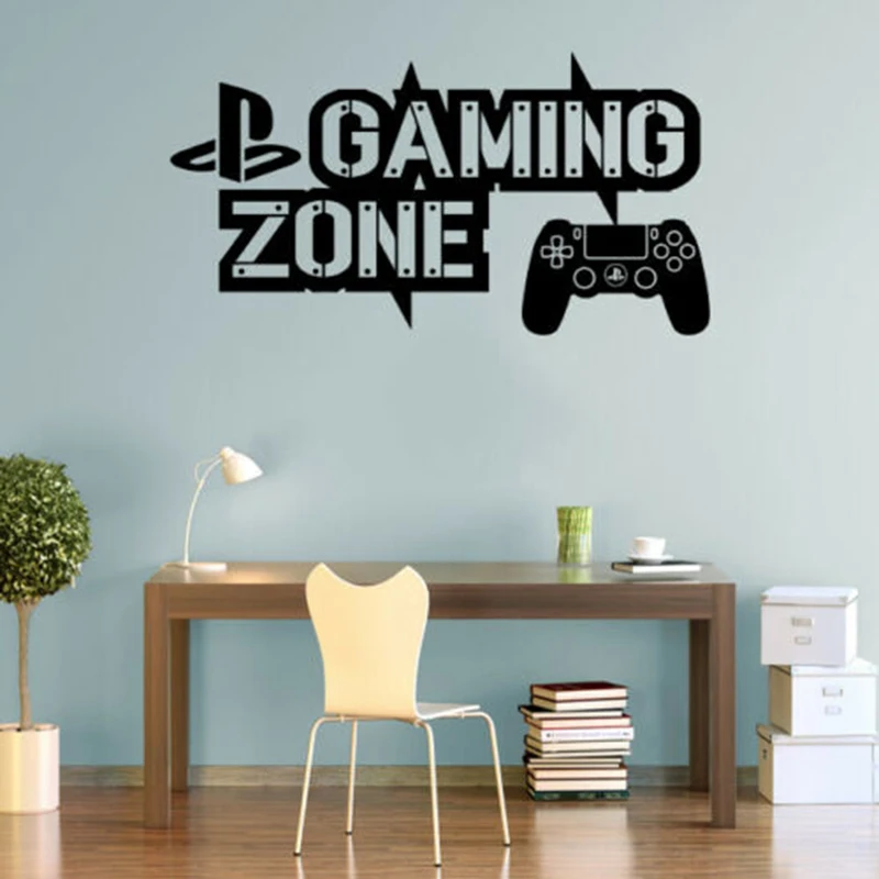 PS4 Gaming Zone Adesivos de Pa - Interior Design Magazine avaliação e preço