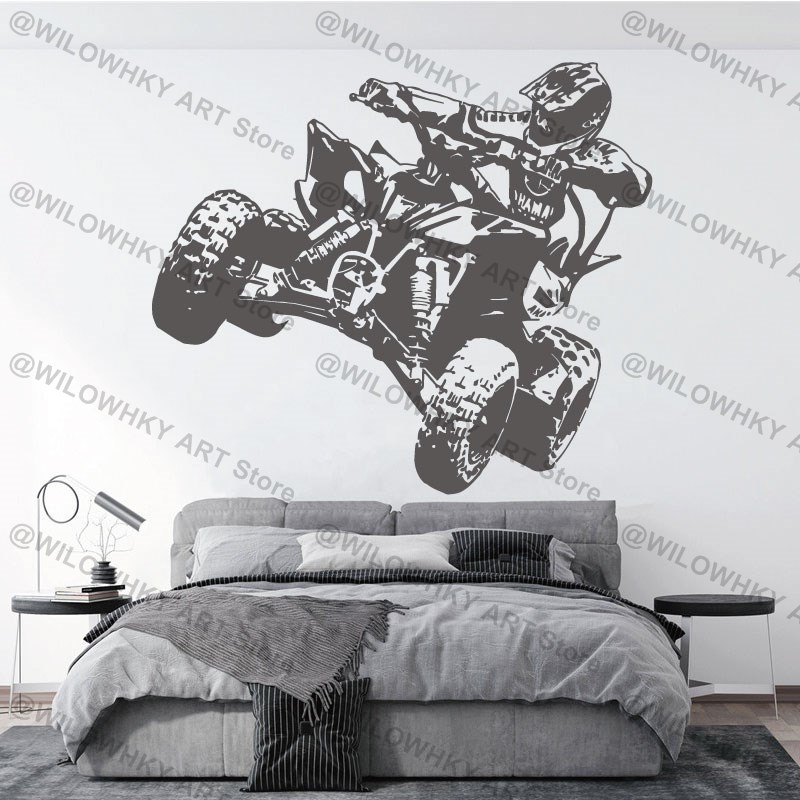 Four Wheel Mountain Bike Vinyl - Interior Design Magazine avaliação e preço