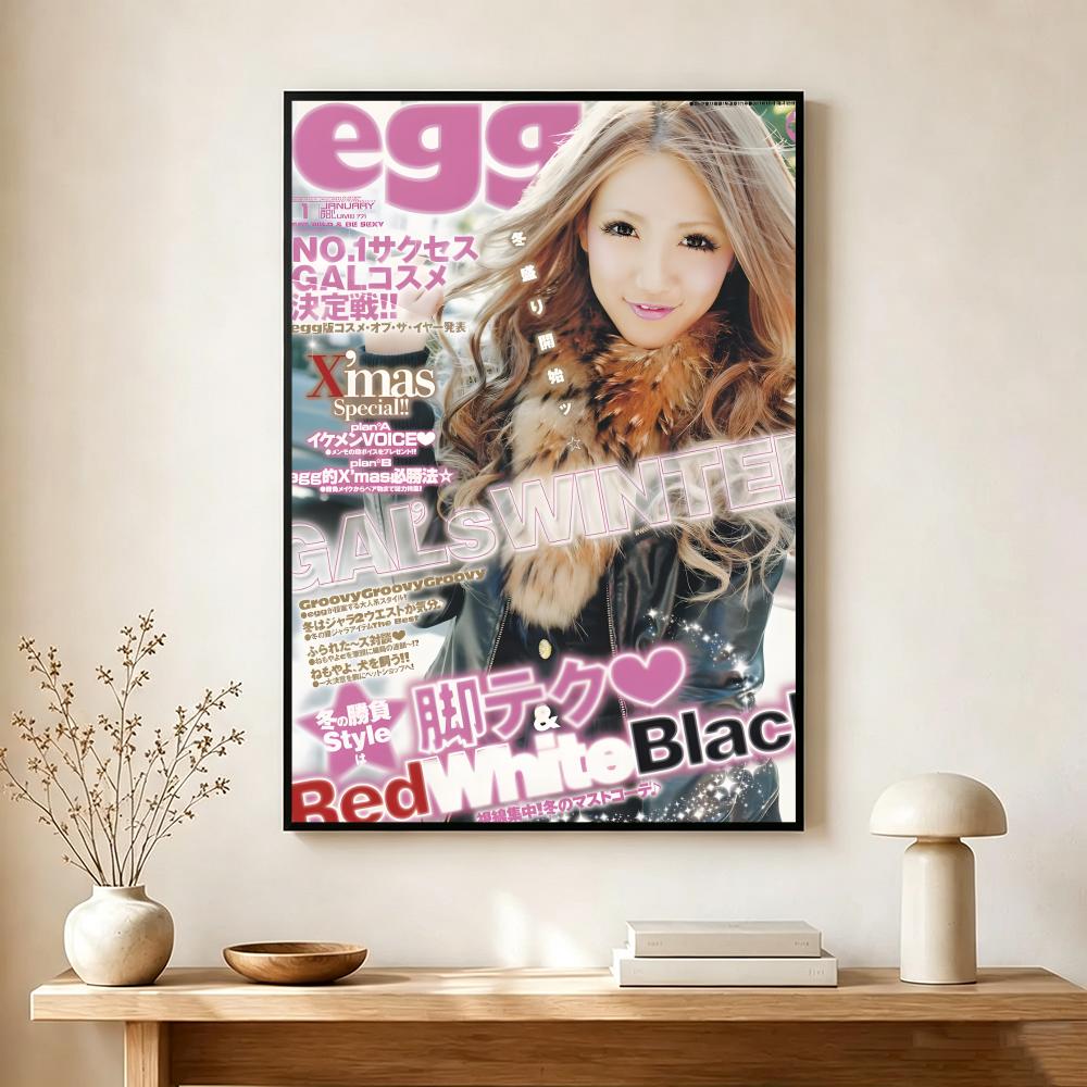 Revista Gyaru, pôster EGG GAL, - Interior Design Magazine avaliação e preço